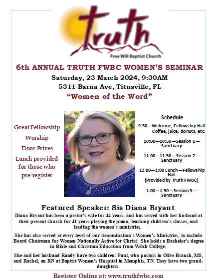 Truth Women's Seminar 2024